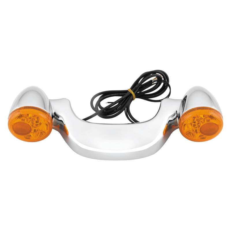 Letric Lighting LED Rear Lightbar, Chrome/Red - letLLC-RLB-A