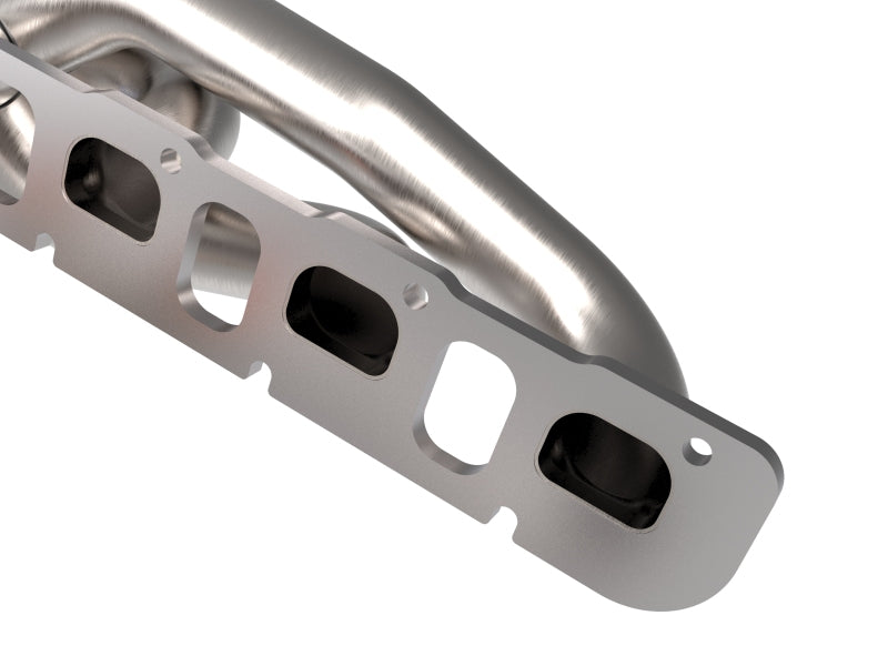 aFe Power Twisted Steel 304 Stainless Steel Shorty Headers, Part Number 48-32030, for 2021–2024 Ram 1500 TRX 6.2L V8