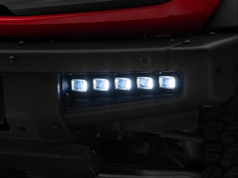 Raxiom 21-26 Ford Bronco 5-LED Fog Lights - Durable Off-Road Lighting Solution