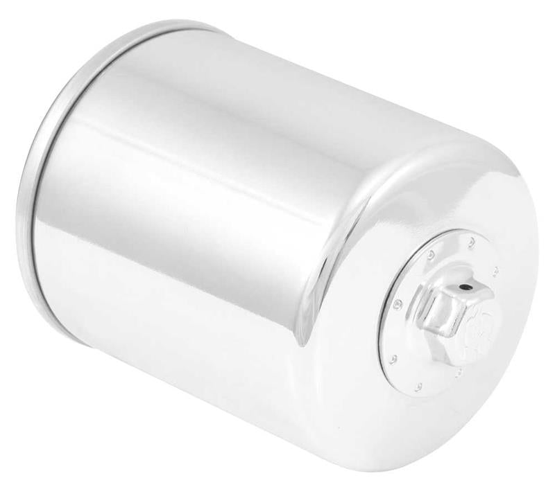 K&N Engineering KN-171C Chrome Powersports Oil Filter for Harley-Davidson and Buell