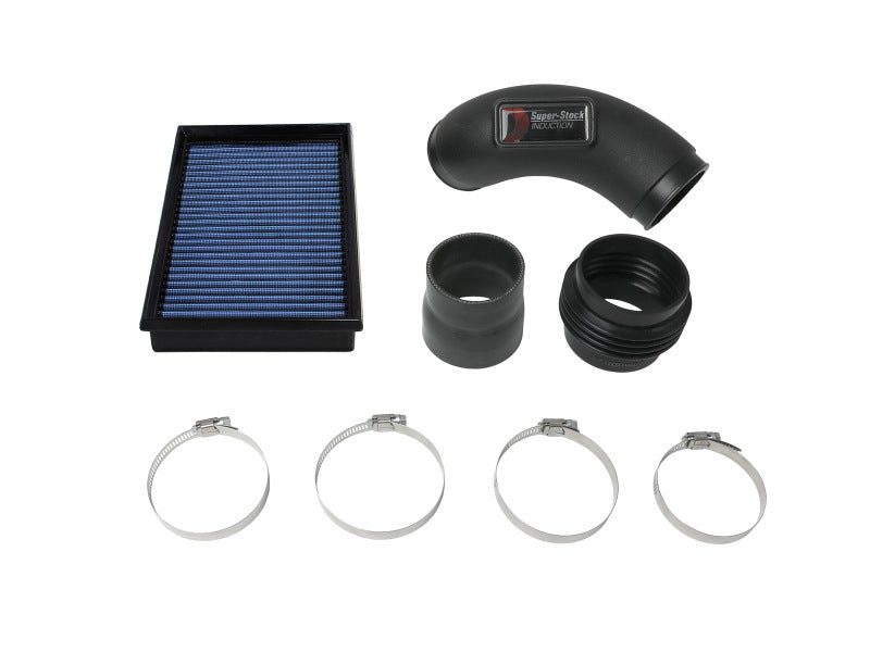 aFe Super Stock Induction System with Pro 5R Filter for Volkswagen GTI and Golf R 2.0L Turbo, Part Number 55-10012R