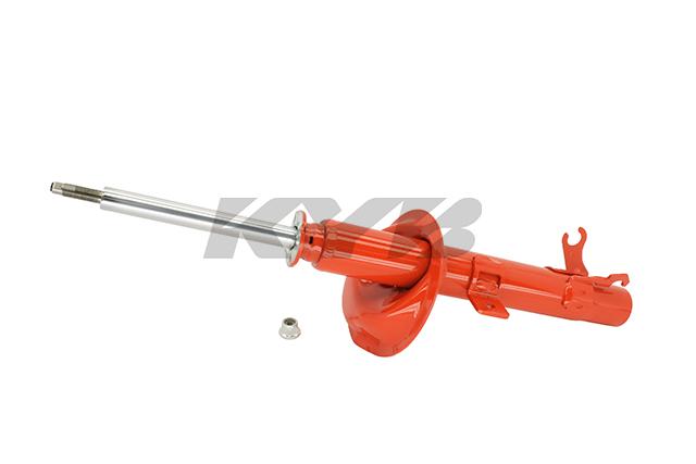 KYB AGX Adjustable Front Left Shock and Strut for Ford Focus 2000-2005, Part Number 733037