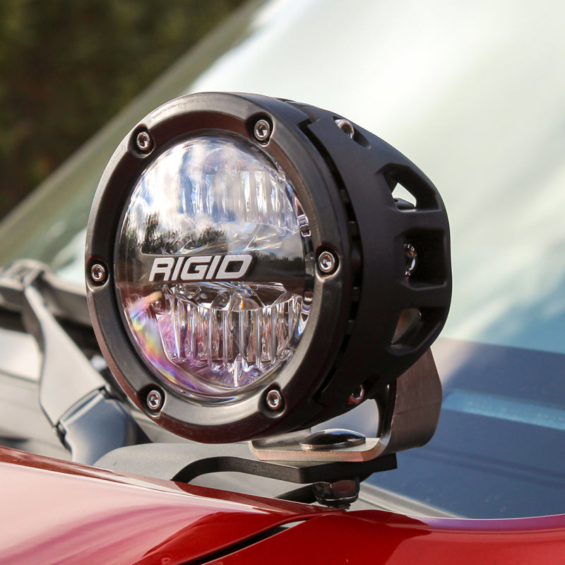 Rigid Industries 10-20 Toyota 4Runner A-Pillar Light Kit with 4-inch 360-Series Drive Lights