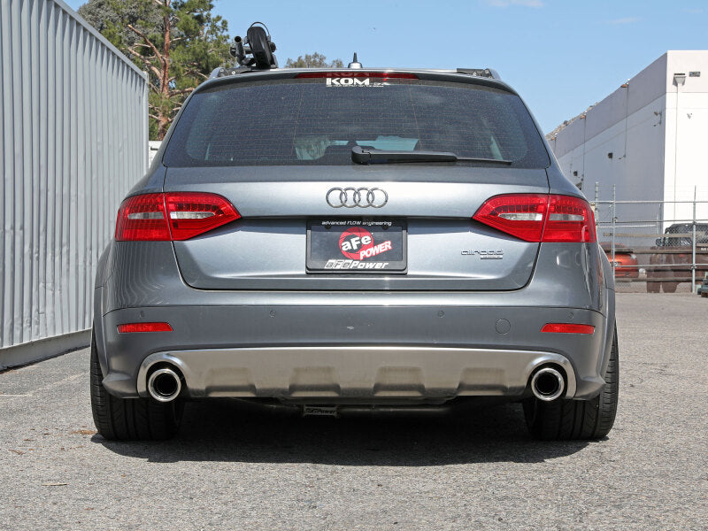 aFe MACH Force-Xp Axle-Back Exhaust with Polished Tips, Part 49-36437-P, for 2013-2016 Audi allroad 2.0L