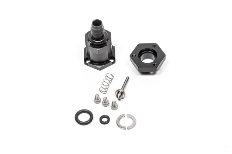 Radium Engineering RAD20-0798 Pump Outlet Adapter with Check Valve, 10mm Barb