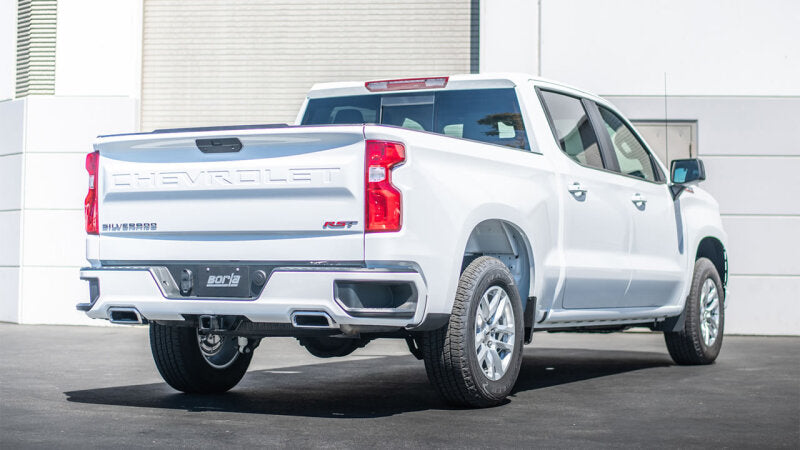 Borla 140996 ATAK Cat-Back Exhaust for 2024-2026 Chevrolet Silverado 1500 and GMC Sierra 1500 6.2L V8