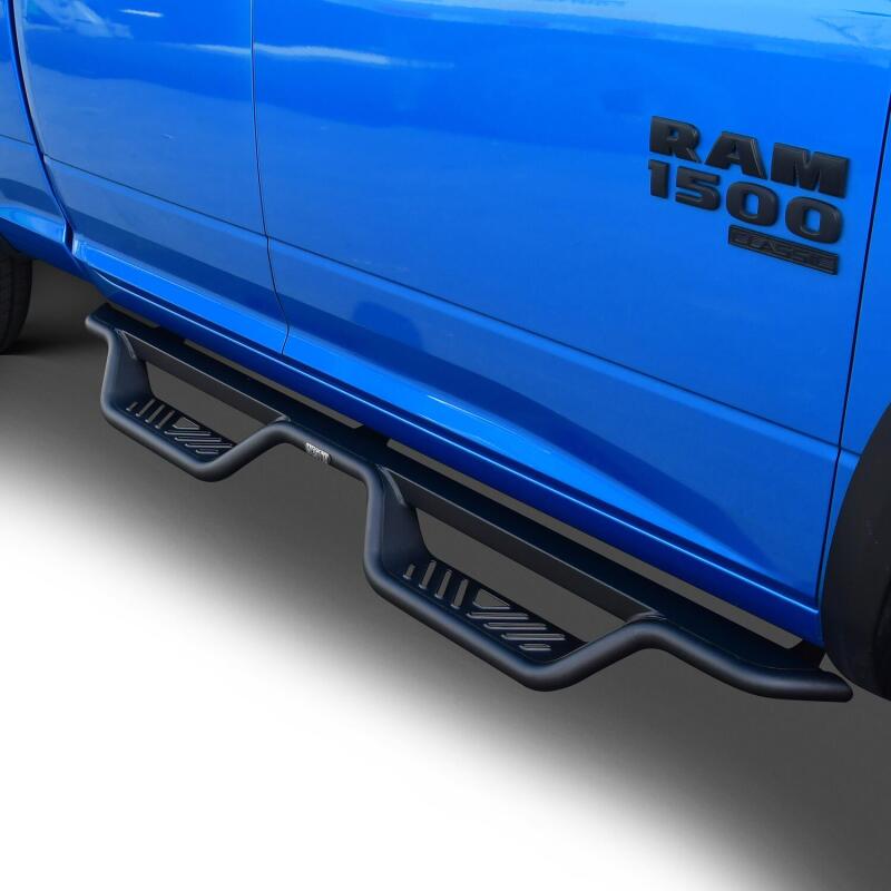 Westin Outlaw Drop Nerf Step Bars for 2010-2011 Dodge Ram 1500 Quad Cab - Textured Black