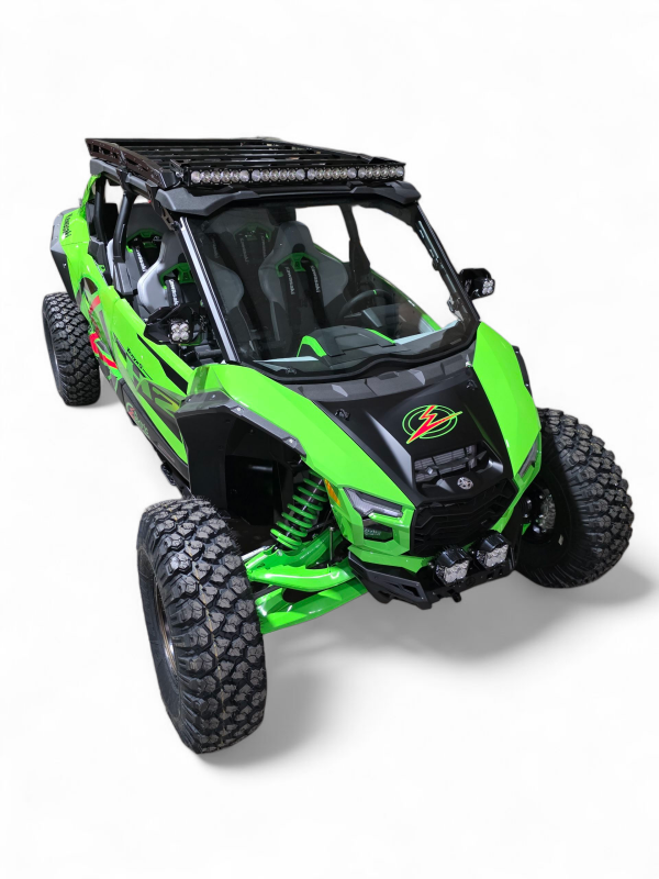 Elektric Off Road 2026+ Kawasaki Teryx H2 Front Bumper with Winch Mount and Light Bar Compatibility