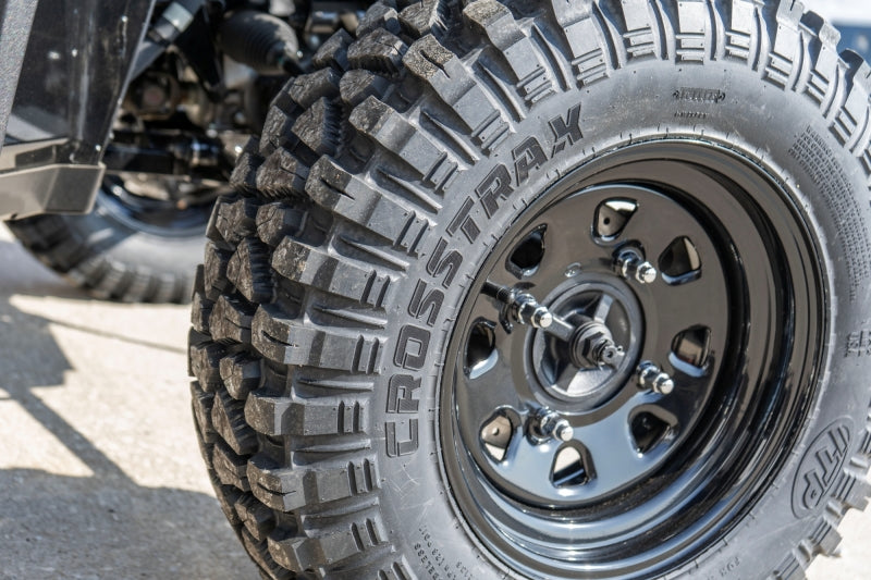 ITP Crosstrax 25x10R-12 All-Terrain Tire with 8-Ply Construction for Utility and Agricultural Use