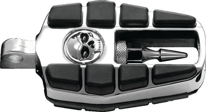 Kuryakyn Zombie Pegs with Male Mount, Chrome – Part KUR4470