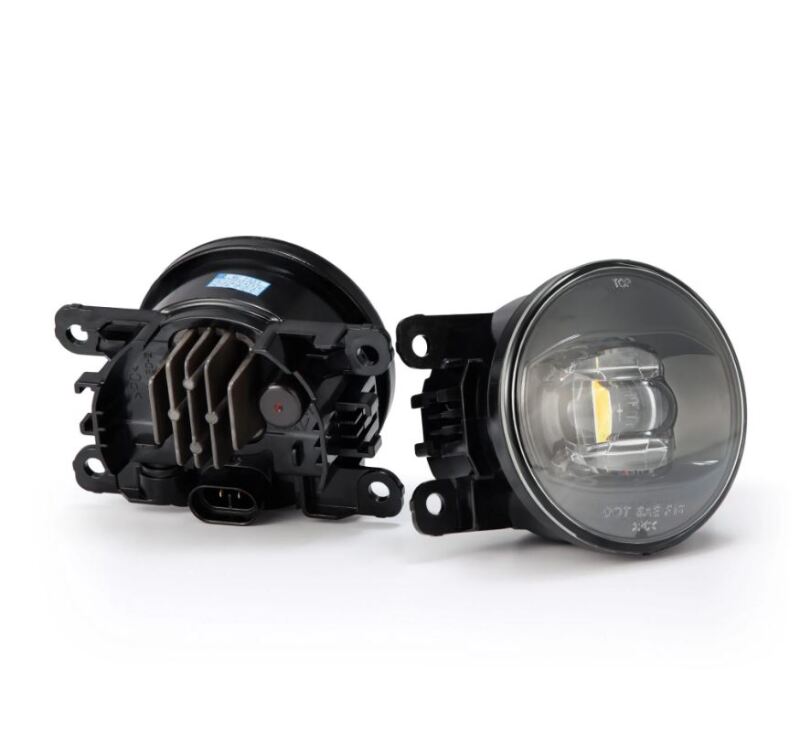 AlphaRex ARX210002 DoubleTap Dual-Color LED Projector Fog Lights, White and Amber