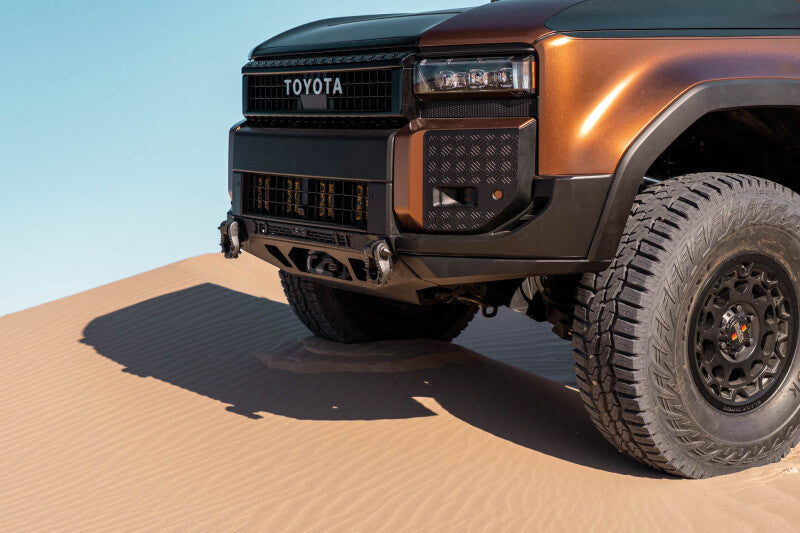 DV8 Offroad Spec Series Front Bumper for 2024-2026 Toyota Land Cruiser, Part Number dveFBTL4-02