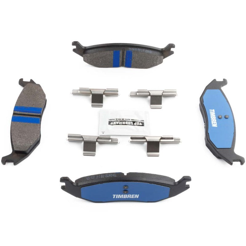 Timbren BES 03-18 Ram 1500 / 19-24 Ram 1500 Classic Rear Severe Duty Semi-Metallic Brake Pads - Part Number timTIM-D967SD