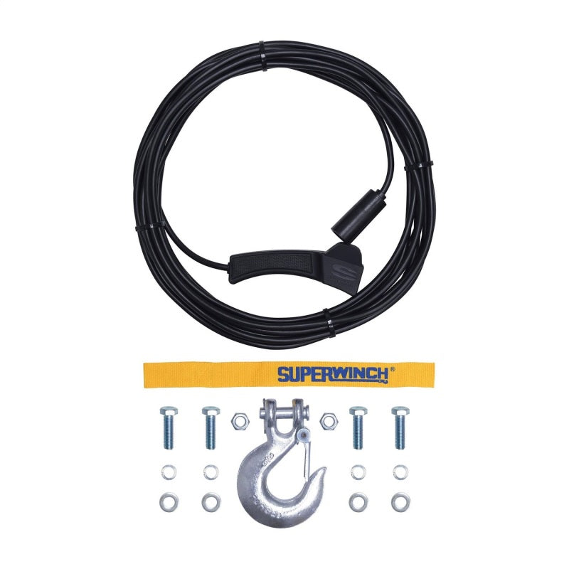 Superwinch 7500 LBS 12 VDC 5/16in x 54ft Synthetic Rope S7500 Winch