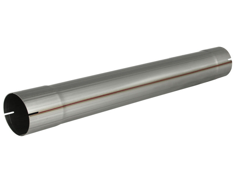 aFe MACH Force XP 4-Inch 409 Stainless Steel Muffler Delete Pipe, Part Number 49-91004