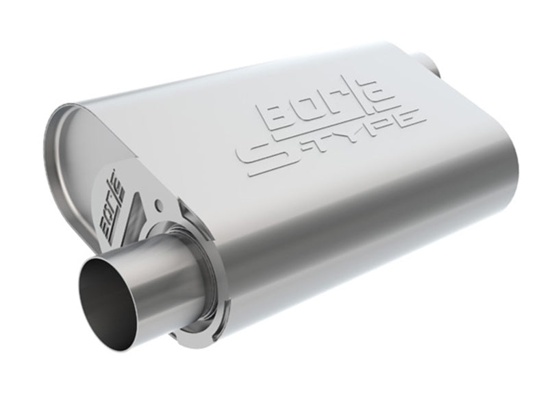 Borla CrateMuffler S-Type Muffler for Chevrolet LS3 6.2L V8, Part Number 400946