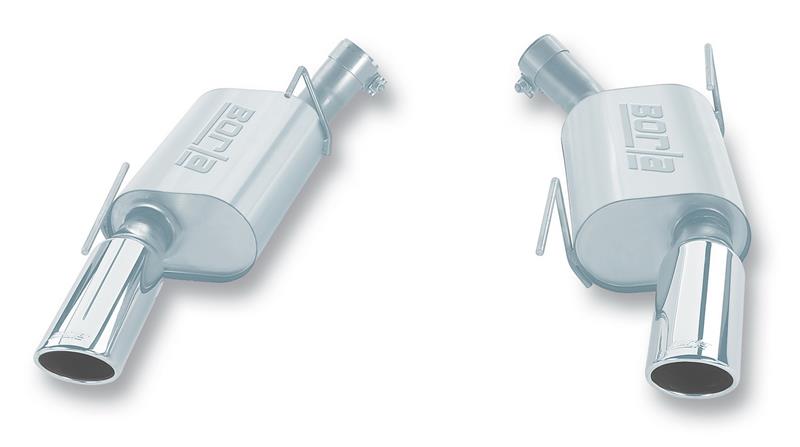 Borla 11752 Touring Axle-Back Exhaust System for 2005-2009 Ford Mustang GT and 2007-2009 Shelby GT500