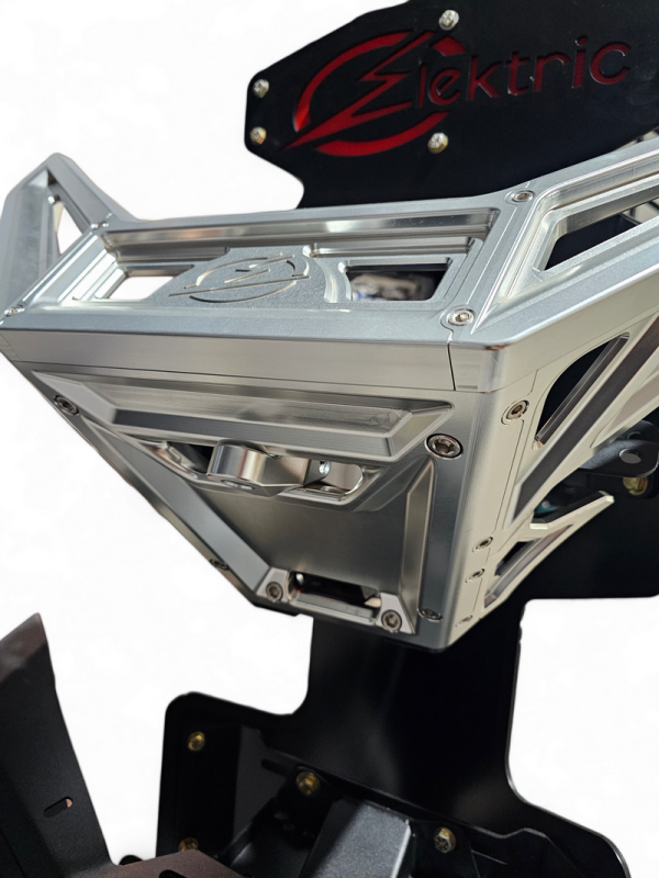 Elektric Offroad Winch Hook for Billet Series Bumper - Clear Anodized Finish