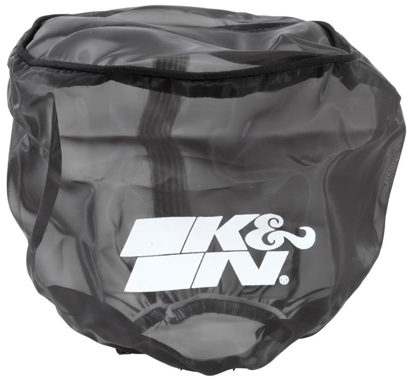 K&N Engineering 22-8045DK PreCharger Air Filter Wrap, 6-Inch Inside Diameter, 6-Inch Height, Closed Top, Black