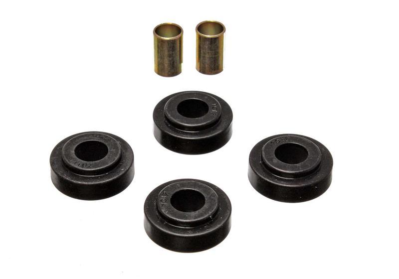 Energy Suspension eng11.7101G - 79-85 Mazda RX-7 Black Front Strut Rod Bushing Set