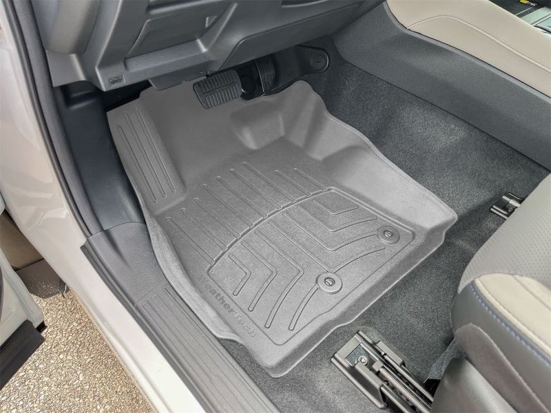 WeatherTech FloorLiner HP for 2025 Subaru Forester - Custom Front Floor Mat in Gray, Part #WET4619491IM