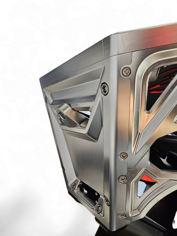 Elektric Offroad Winch Hook for Billet Series Bumper - Clear Anodized Finish