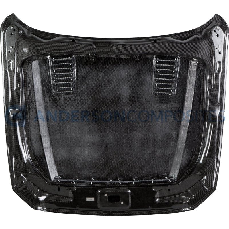 Anderson Composites 15-17 Ford Mustang Super Snake Double Sided Hood