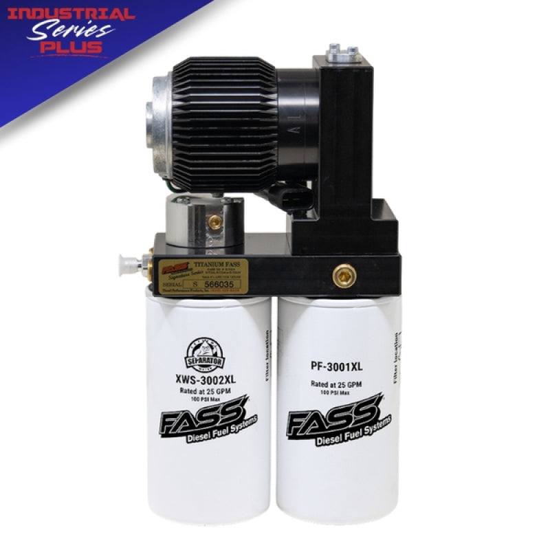 FASS Fuel Systems Universal / Class 8 240 GPH Industrial Series Plus Fuel Air Separation System (Part Number: fassINDP250F240G)