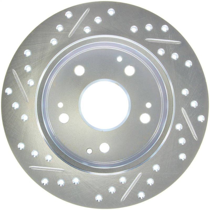 StopTech Select Sport Drilled & Slotted Rotor - Front Right