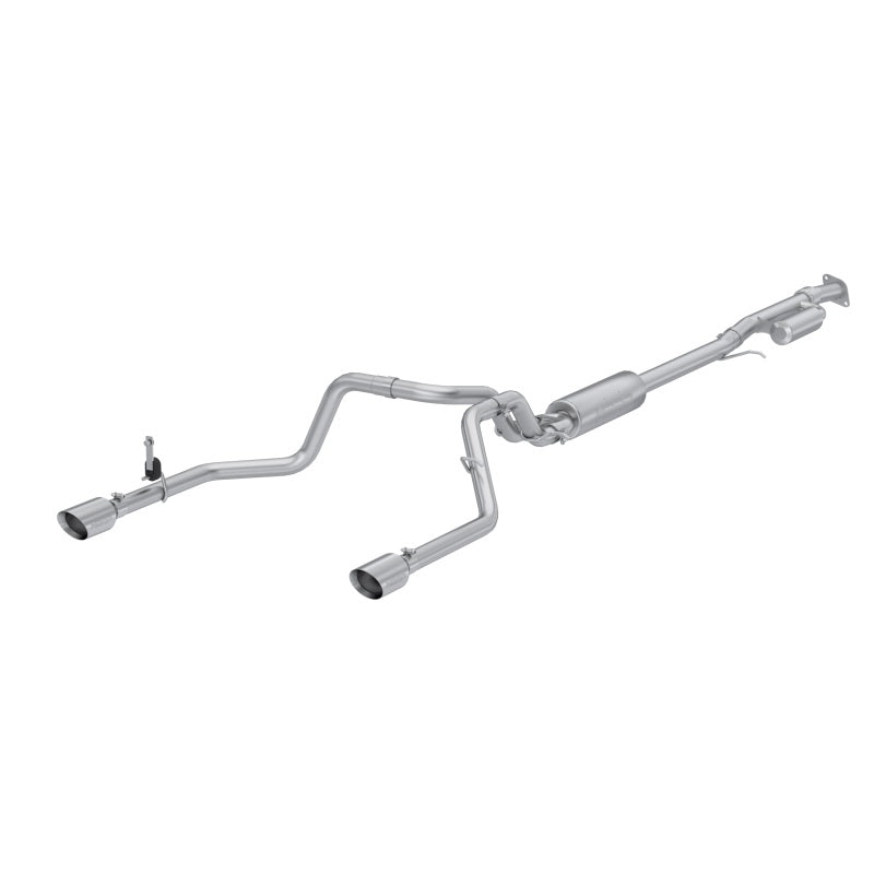 MBRP S5021304 Armor Pro 3-Inch Cat-Back Exhaust System for 2019-2021 Chevrolet Silverado 1500 and GMC Sierra 1500