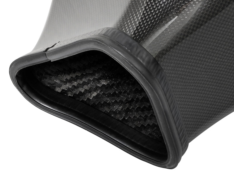 aFe Momentum GT Black Series Carbon Fiber Cold Air Intake with Pro 5R and Pro DRY S Filters, 2015-2016 Dodge Challenger and Charger SRT Hellcat 6.2L HEMI, 52-72204-CF