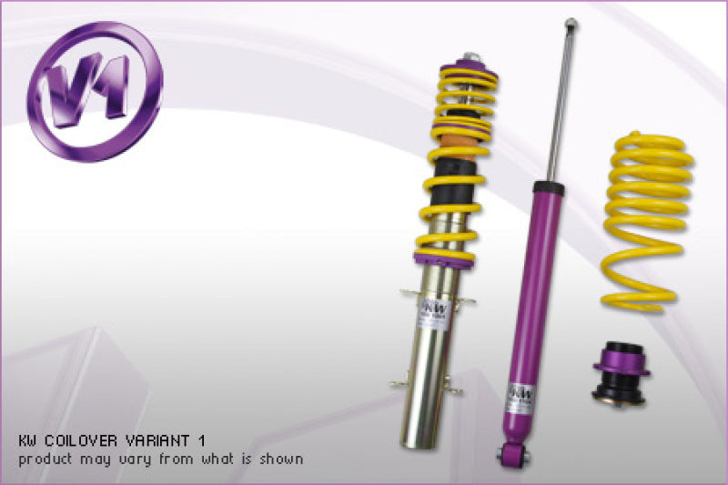 KW V1 INOX-LINE Coilover Kit KWS10210075 for 2009-2016 Audi A4 and S4 (B8) Sedan