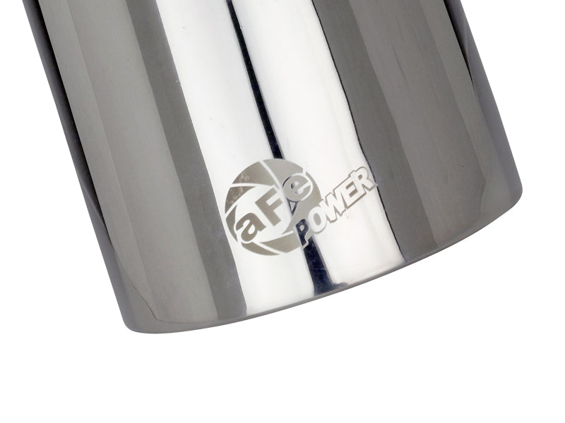 aFe MACH Force-Xp 4-1/2-Inch Polished OE Replacement Exhaust Tips, Part Number 49C32068-P, 2015-2022 Dodge Charger/Hellcat