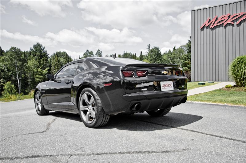 MBRP S7021BLK Armor BLK Axle-Back Exhaust System for 2010-2015 Chevrolet Camaro V6 3.6L