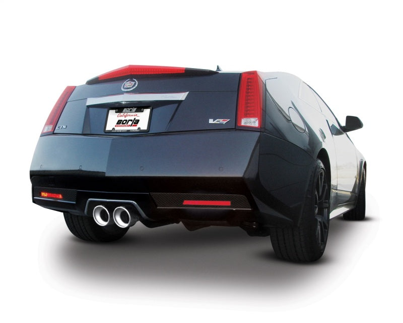Borla 11823 S-Type Axle-Back Exhaust System for 2001-2015 Cadillac CTS-V Coupe 6.2L V8