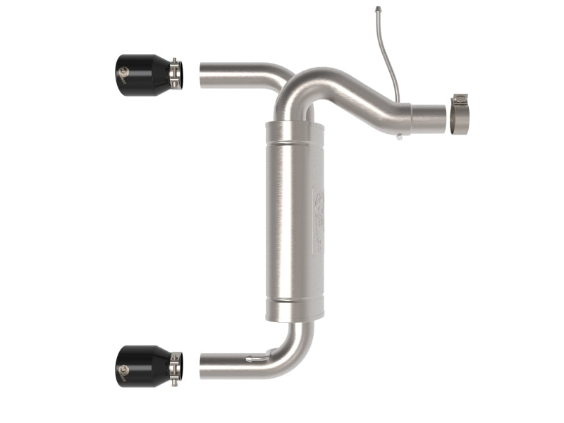 aFe Vulcan Series Axle-Back Exhaust System 49-33137-B for 2021-2026 Ford Bronco 2.3L and 2.7L