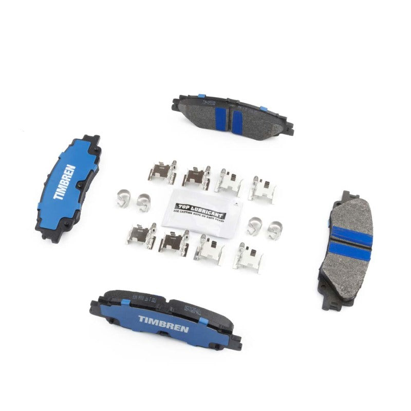 Timbren BES Severe Duty Semi-Metallic Brake Pads for Lexus GX550 and Toyota Land Cruiser - Rear