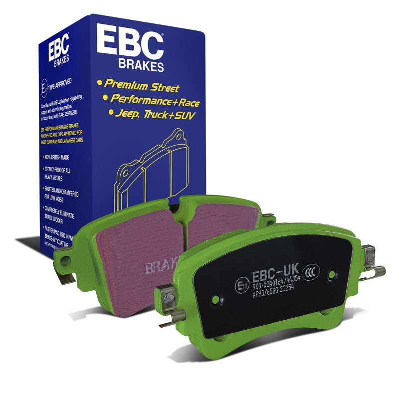 EBC Greenstuff Rear Brake Pads for 2018+ Audi A4 Allroad Quattro 2.0L Turbo - DP22254