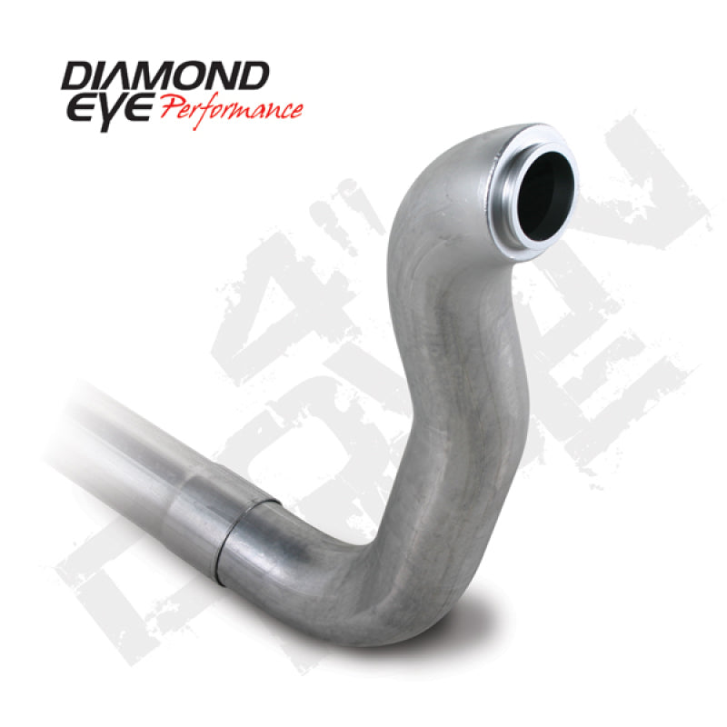 Diamond Eye Performance DEP220099 4-Inch Aluminized Turbocharger Downpipe for 1989–1993 Dodge 5.9L Cummins 2500/3500 2WD