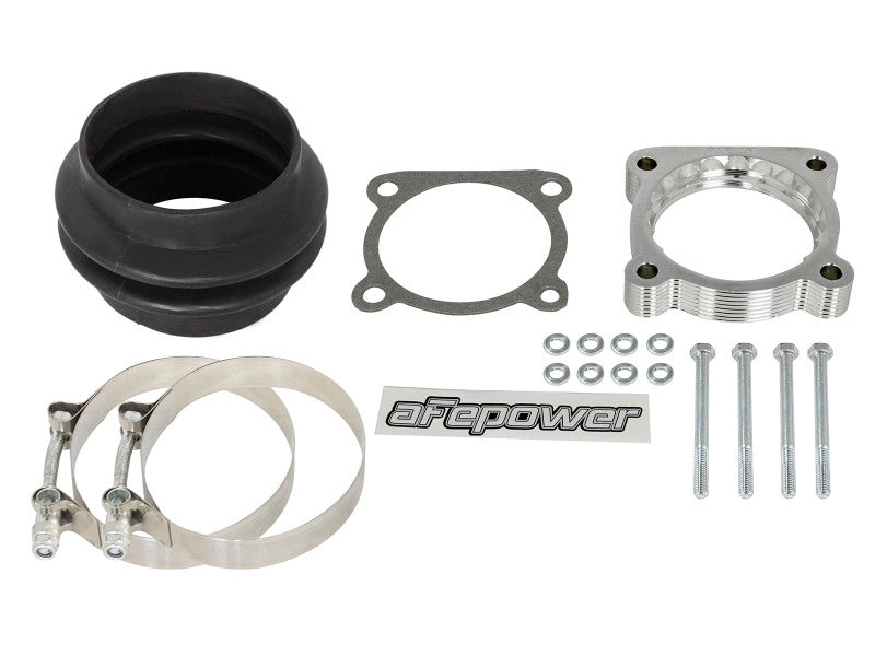 aFe Silver Bullet Throttle Body Spacer Kit 46-36004 for Nissan Armada, Patrol, Infiniti QX80 and QX56 5.6L V8