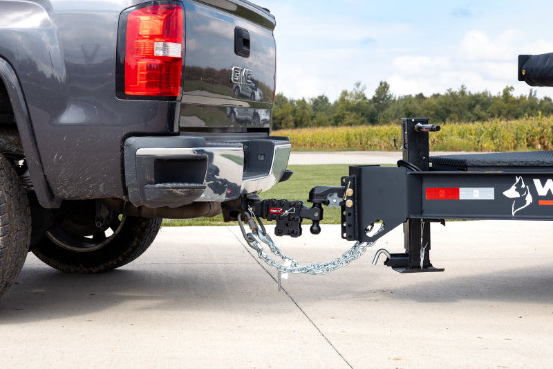 Gen-Y Hitch Phantom-X 2-Inch Solid Shank 2.5-Inch Drop 10K Towing Capacity with Dual-Ball and Bolt-On Ball