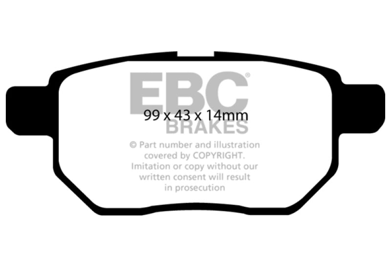 EBC Yellowstuff Brake Pad Sets