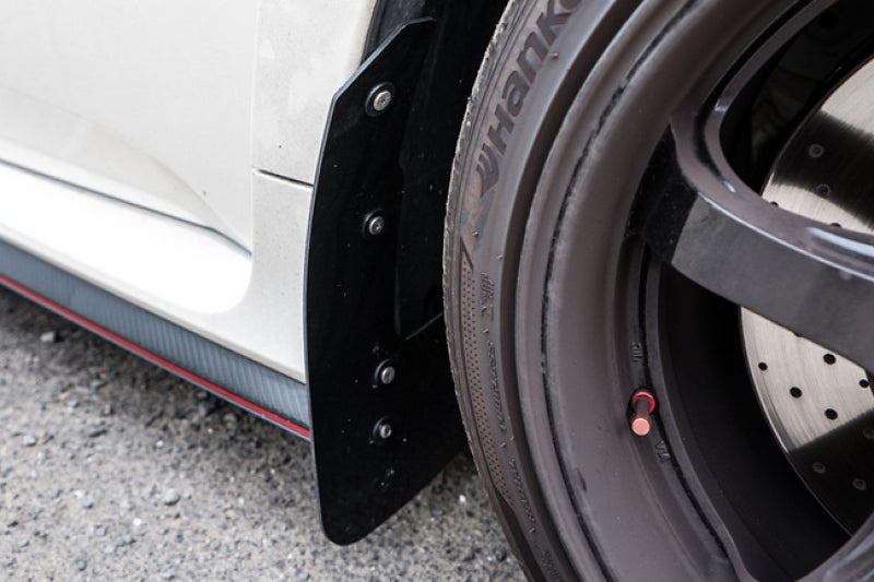 Rally Armor 17-18 Honda Civic Type R (Type R Only) UR Red Mud Flap w/ White Logo
