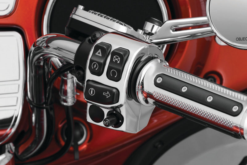 Kuryakyn 1748 Chrome Switch Housings for Harley-Davidson Touring Motorcycles