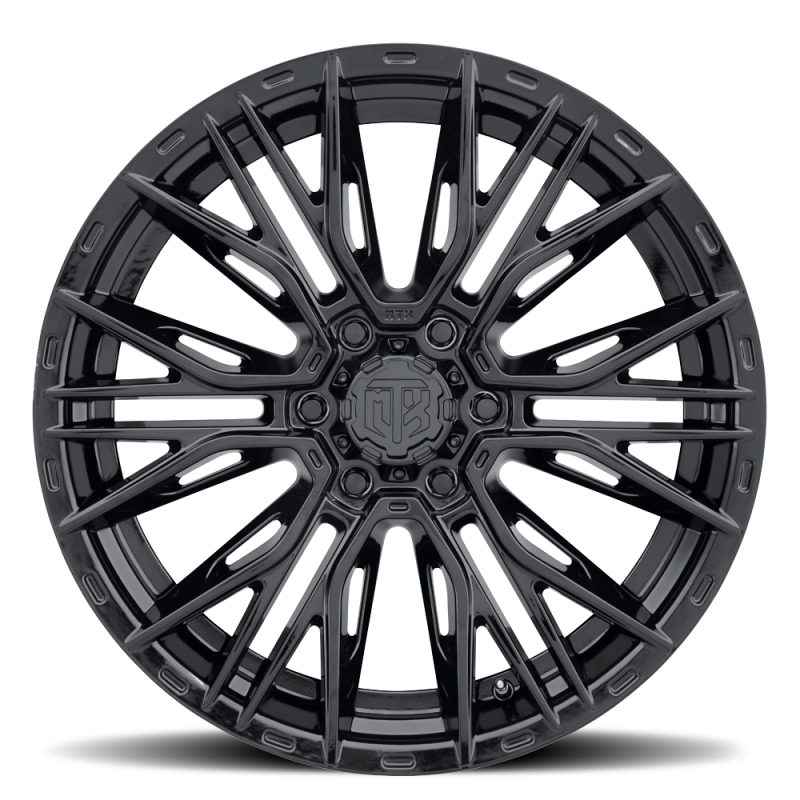 MTX Wheels Gangstar Gloss Black 20x9 Inch Alloy Wheel - 6x135 Bolt Pattern, 18mm Offset