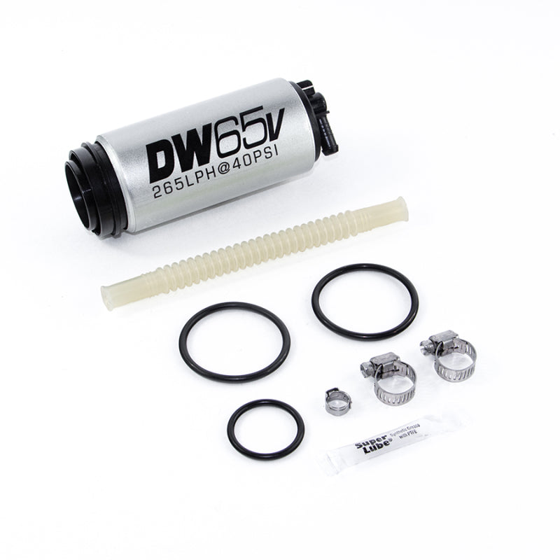 DeatschWerks DW65v Series 265 LPH In-Tank Fuel Pump with VW/Audi 1.8T FWD Installation Kit