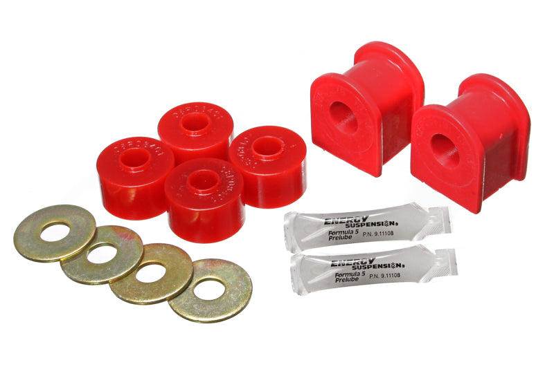 Energy Suspension eng4.5196R - 2005-2007 Ford F-250/F-350 Super Duty Front Sway Bar Bushing Set, 13/16 in., Red