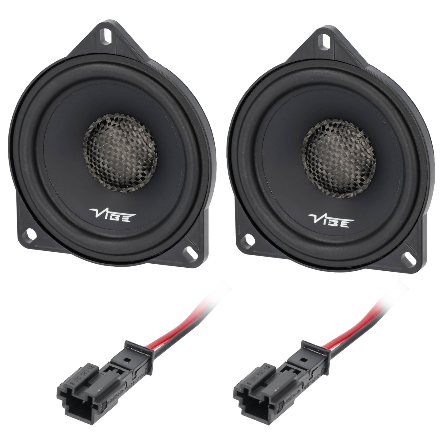 Vibe by Metra Electronics Plug-N-Play 4″ Midwoofer Speaker Kit - Fits Select Tes - View 2