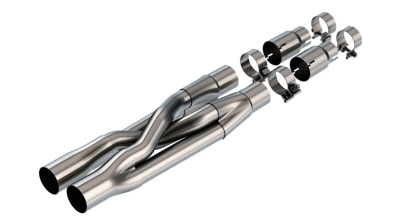 Borla SwitchFire X-Pipe Upgrade for 2018-2023 Ford Mustang GT 5.0L V8, Automatic or Manual Transmission - Part 60715