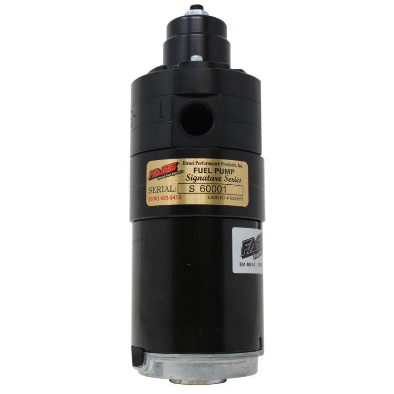 FASS 01-12 GM 2500/3500 Duramax 100gph Signature Series Adjustable Fuel Pump
